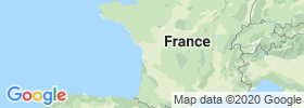 Poitou Charentes map